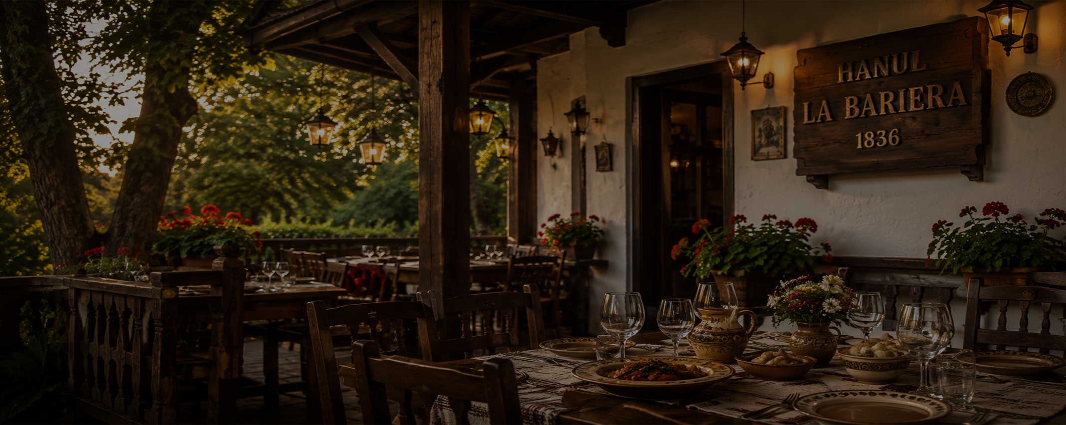 Savurează preparate tradiționale românești la Hanul La Barieră, restaurant amplasat în Muzeul Național al Satului din București, într-un monument istoric cu o poveste de peste 150 de ani.
