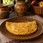 Începe-ți ziua cu o omletă simplă, preparată proaspăt și servită caldă. Pufoasă, gustoasă și potrivită pentru un mic dejun consistent, este alegerea ideală pentru cei care preferă preparatele clasice și savuroase.